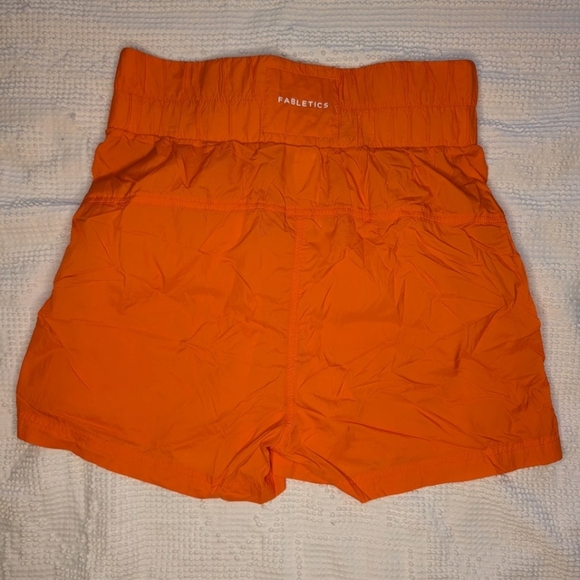 Fableticsâ•‘Orange Nylon Shortsâ•‘Size M - Picture 3 of 4